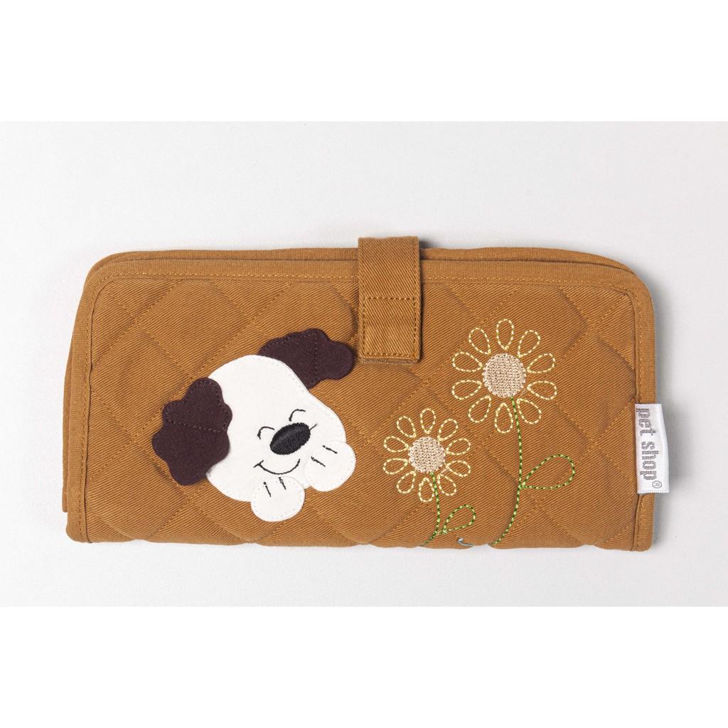 Ví gấp dài nhiều ngăn đựng giấy tờ và tiền PET SHOP AZ-080
