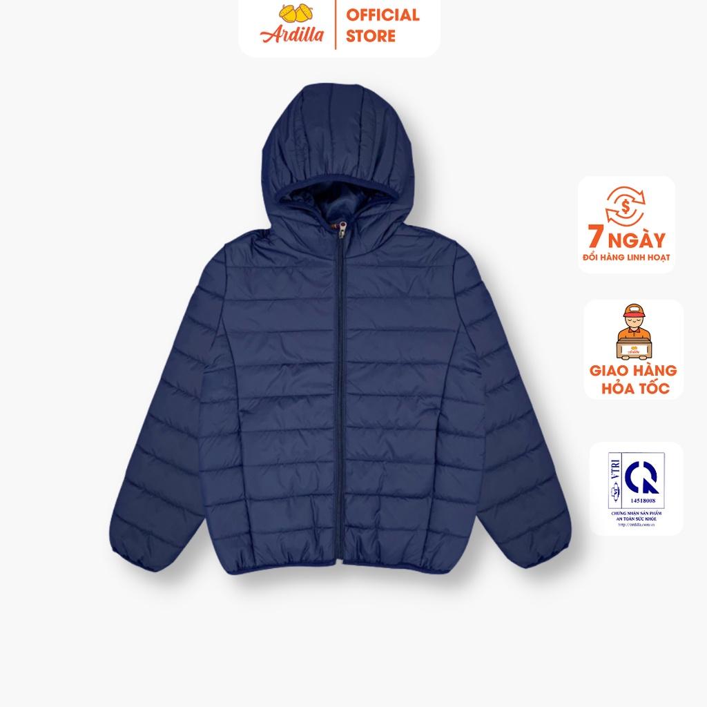 Áo Khoác Jacket Bé Trai ARDILLA Thiết Kế 3 Lớp Dày Dặn, Giữ Ấm Cản Gió Tốt, Kiểu Dáng Khỏe Khoắn Cho Bé 8-15 Tuổi TA4301