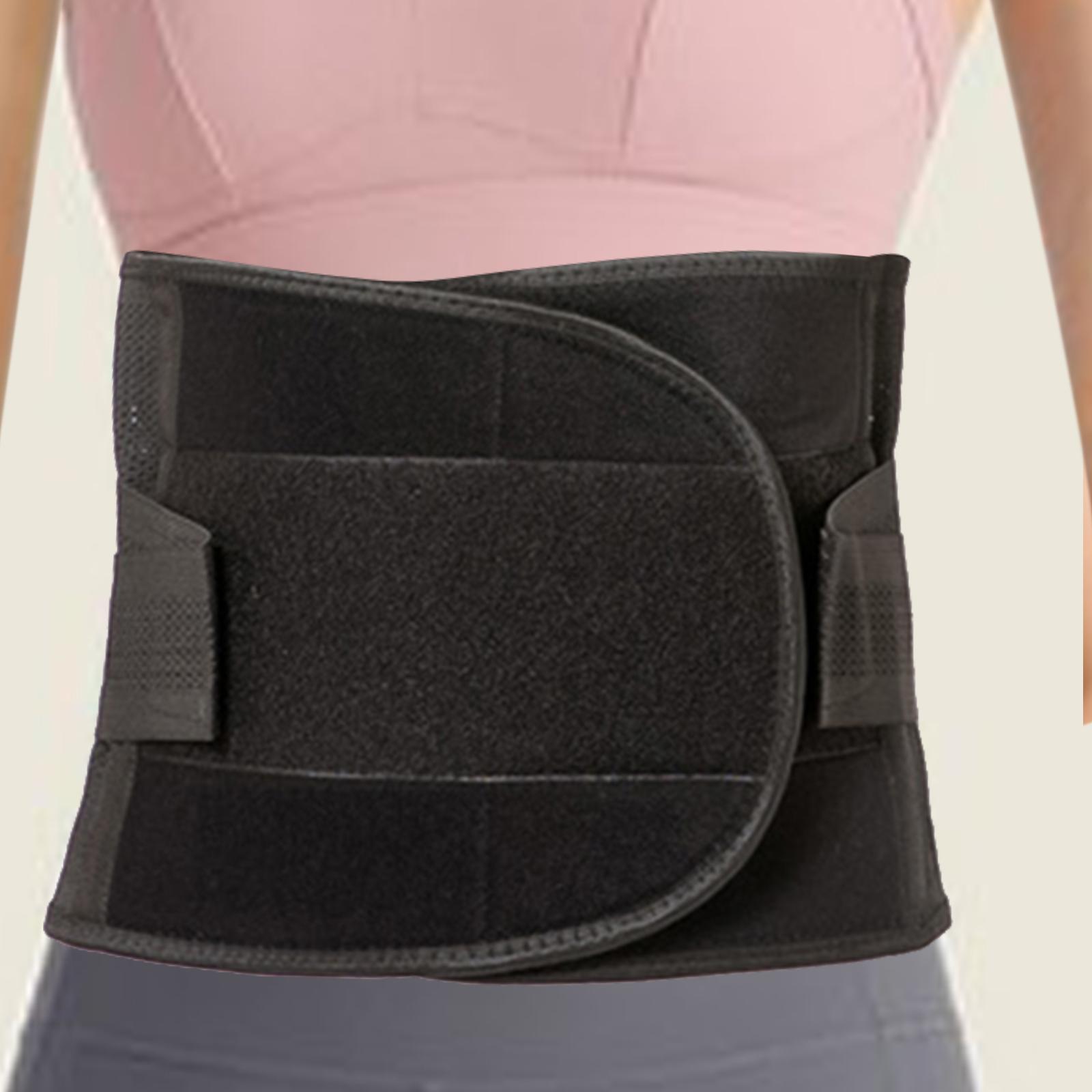 Support Belt Back Brace Men Portable Stomach and Back Support Lightweight Waist Support Band Waist Trimmer Belt for Running Squatting