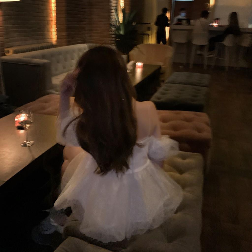 Đầm hở vai vô cùng lộng lẫy wabisabi