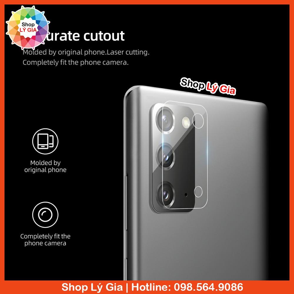 Kính cường lực bảo vệ camera cho Note 20 / Note 10 Plus / Note 9 / Note 8 / S21 / S20