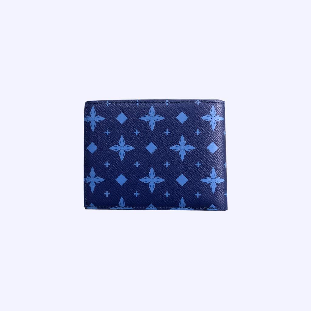 Blue LDV Monogram Short Wallet