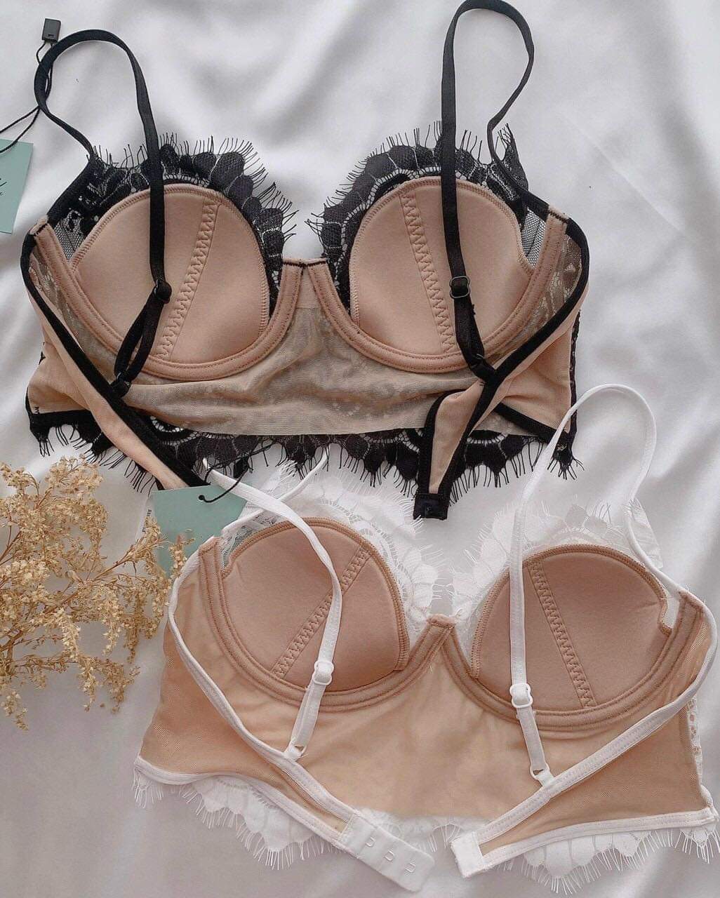 Áo Bra Ren Gọng Đệm Mỏng Dáng Ôm Hàng Cao Cấp