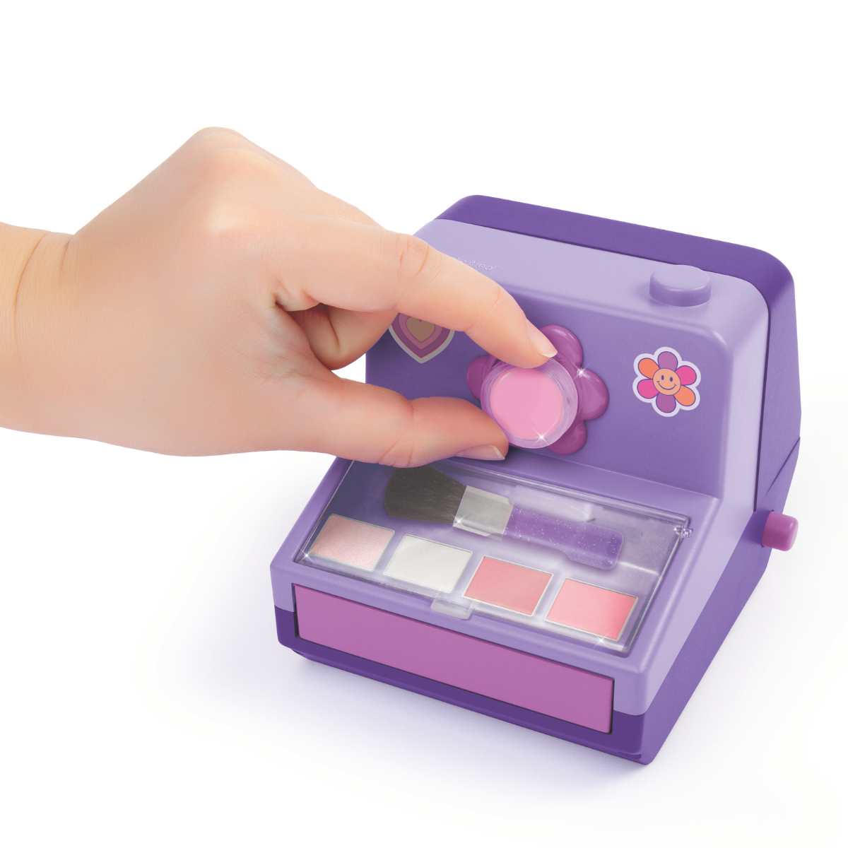 Đồ Chơi Hộp Trang Điểm Máy Chụp Hình Tím Xinh Xắn MAKE IT REAL 20270914/2702MIR