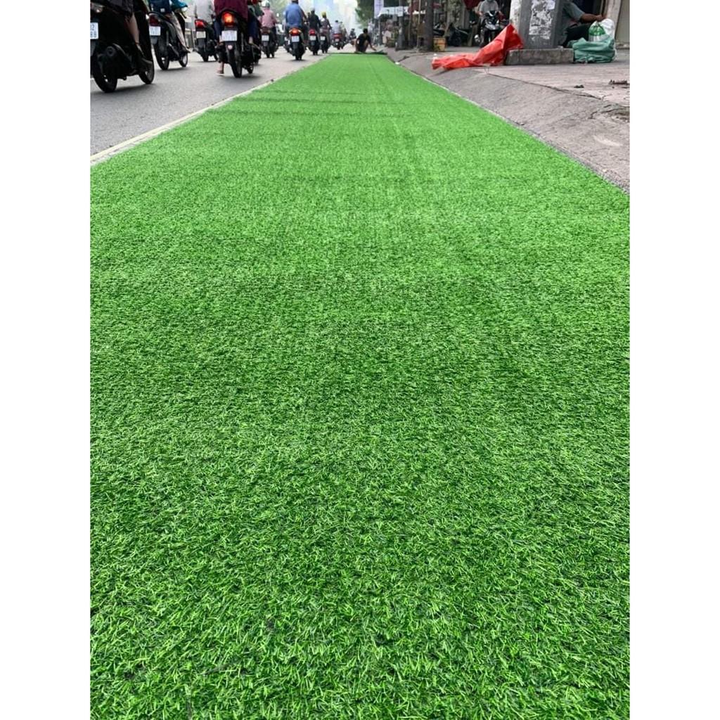 Thảm cỏ nhân tạo trải sàn trang trí sân vườn ,cỏ lót sân,lối đi, xanh non 1m x1m
