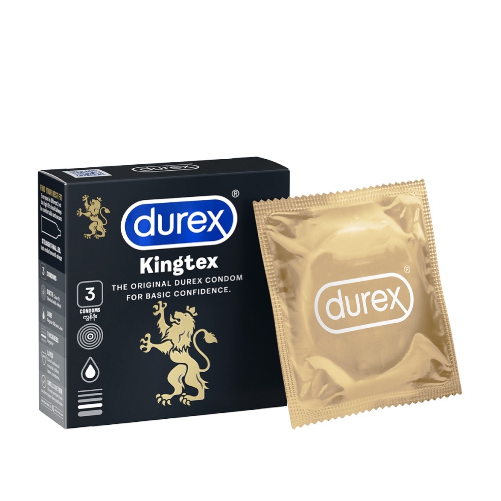 Bao cao su Durex Kingtex 3 bao