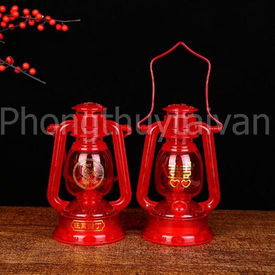 Đèn Pha lê Đỏ11*30cm