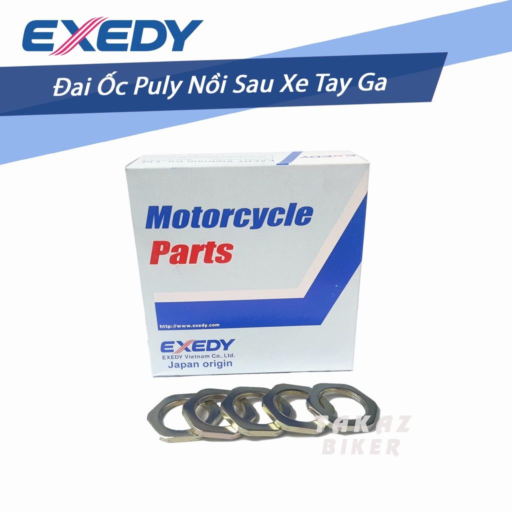 A8 Đai Ốc Vặn Khóa Pulley Exedy Dùng Cho Xe Airblade 110 - 125 - PCX - SH - Lead 125 - Vison Fi - Nouvo Các Dòng Xe