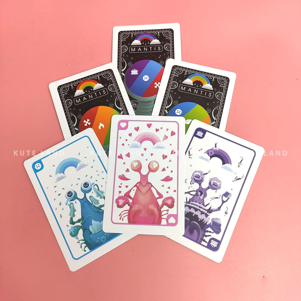 Board Game Mantis trò chơi 66 lá bài thu thập và tranh giành thẻ bài màu sắc gay cấn và hấp dẫn