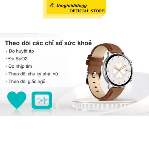 Đồng hồ thông minh BeFit Sporty 2 44.5mm Nâu - Hàng Chính Hãng