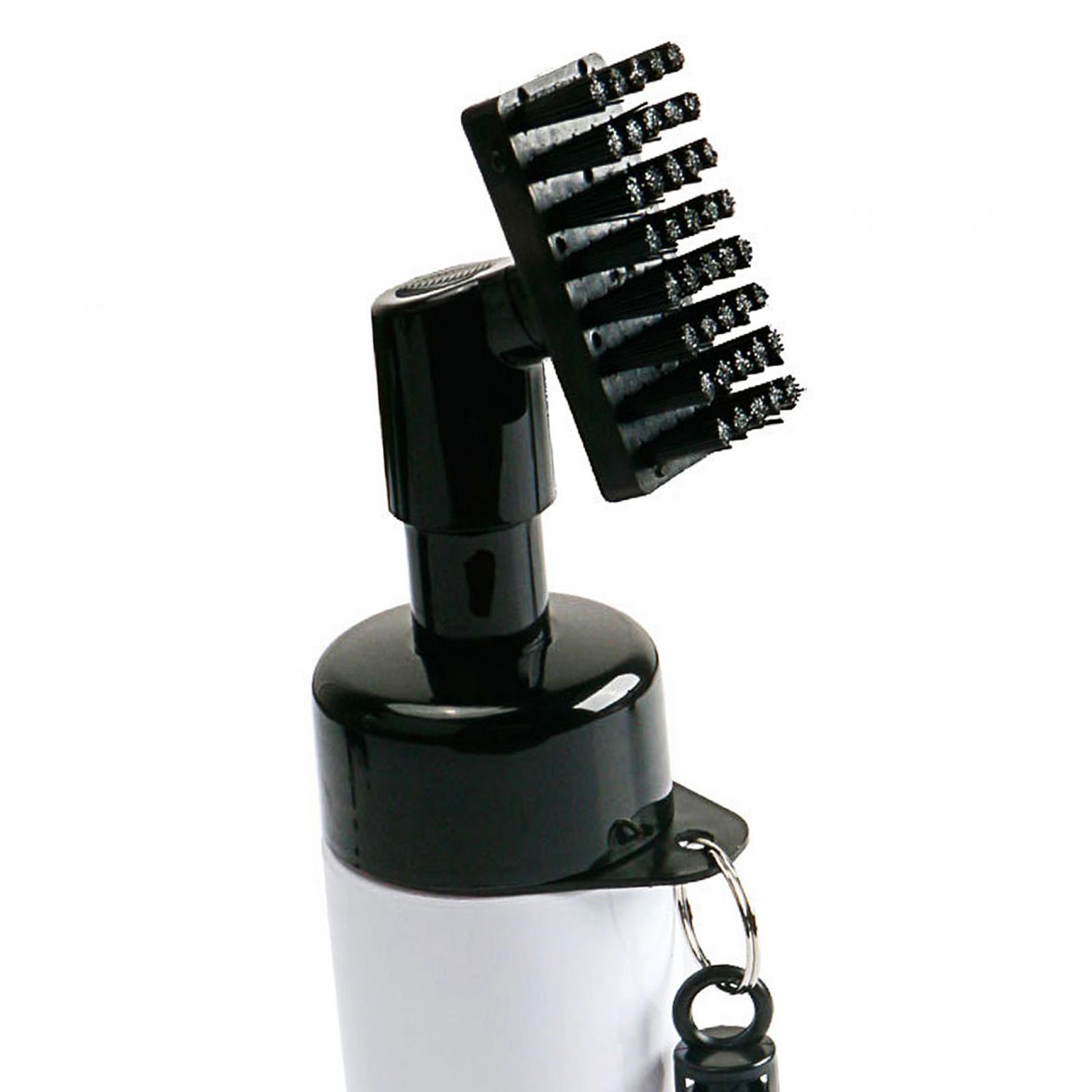 Golf Club Cleaner Brush with Water Bottle Portable Golf Cleaning Brush Spray