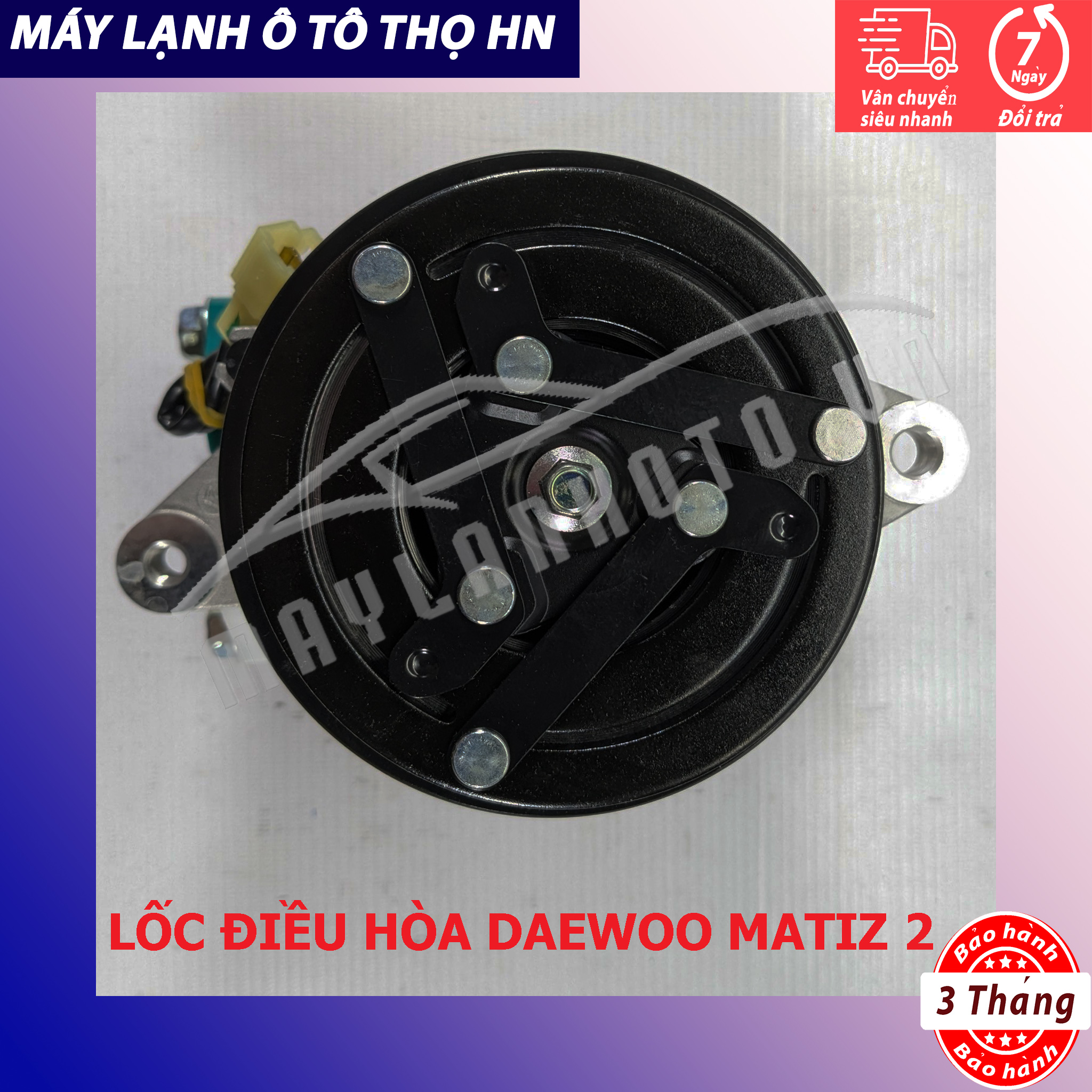 Lốc điều hòa Daewoo Matiz 2 / 3 - Chevrolet Spark 2006 2007 2008 2009 2010 Hàng xịn Hàn Quốc 06 07 08 09 10