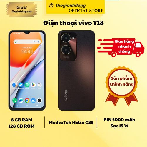 Điện thoại vivo Y18 - Hàng Chính Hãng