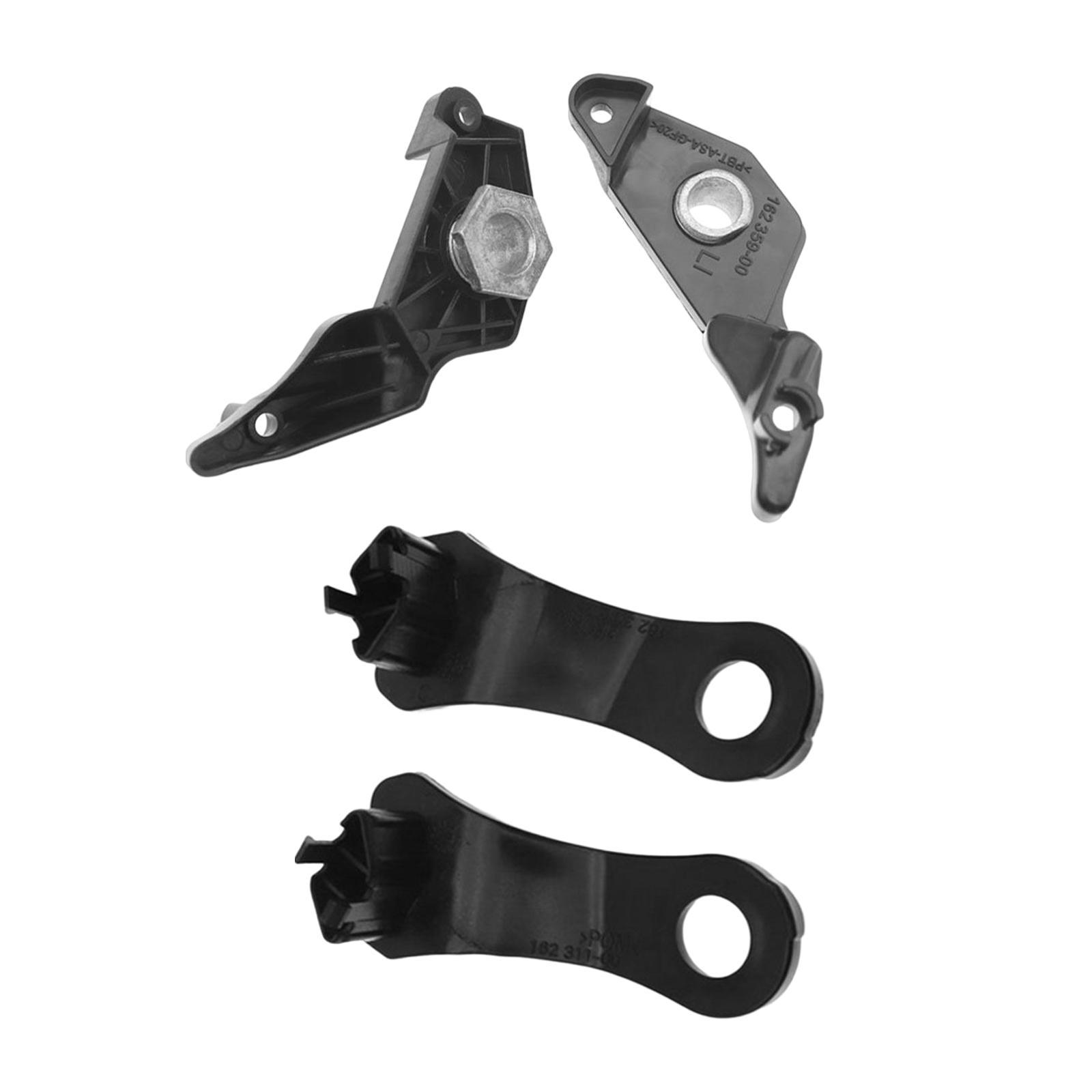 4 Pieces Car Headlight Repair Kit Bracket Clip for   E60 E61
