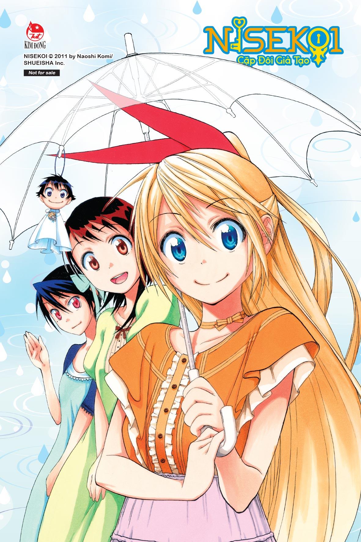 Sách - Nisekoi - Cặp Đôi Giả Tạo - Tập 7 - Cơ Duyên - Tặng Kèm Postcard