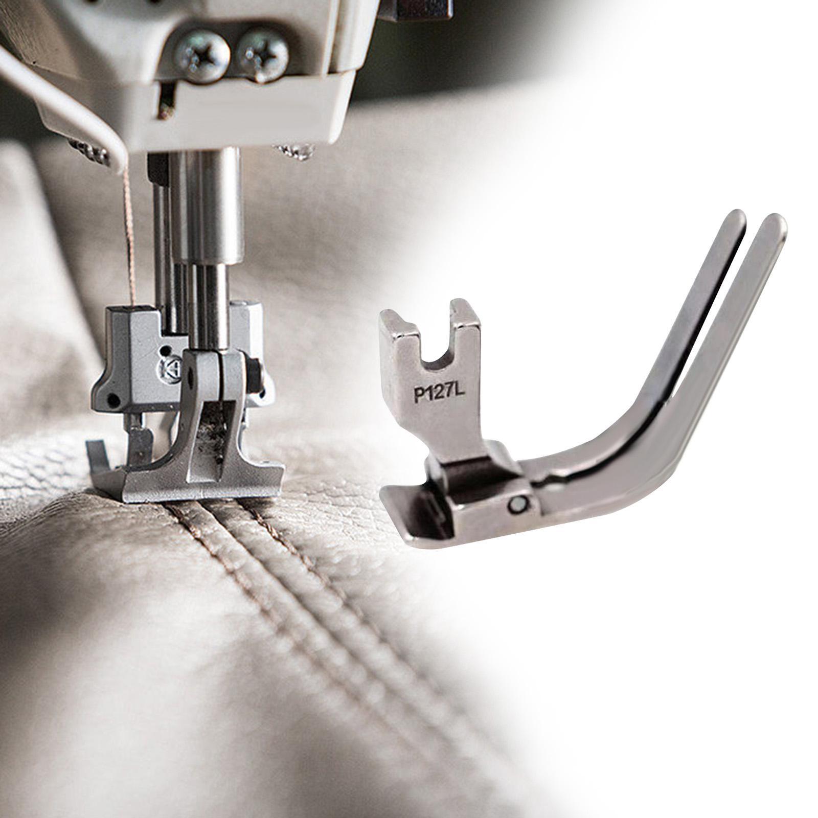 Industrial Sewing Machine Presser Foot Narrow Zipper Foot Durable Accessory Lockstitch Easy to Use Steel Presser Foot for Sewing Machine