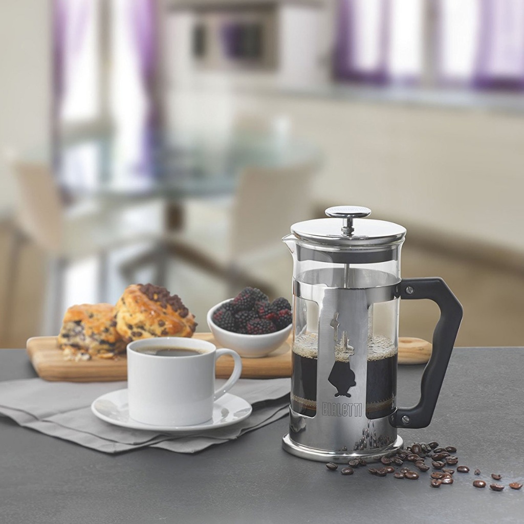 Bình lọc trà cà phê BIALETTI FRENCH PRESS PREZIOSA 350ml - 1000ml - Hàng chính hãng