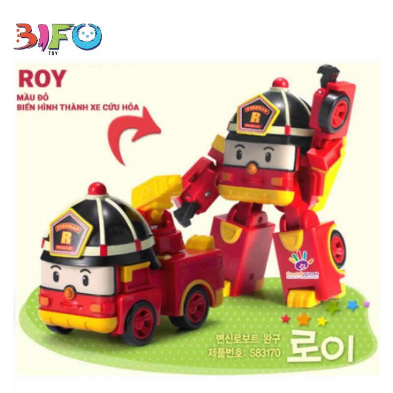 Bộ sưu tập đồ chơi biến hình biệt đội Robocar Poli 2 trong 1 cho bé thỏa sức sáng tạo