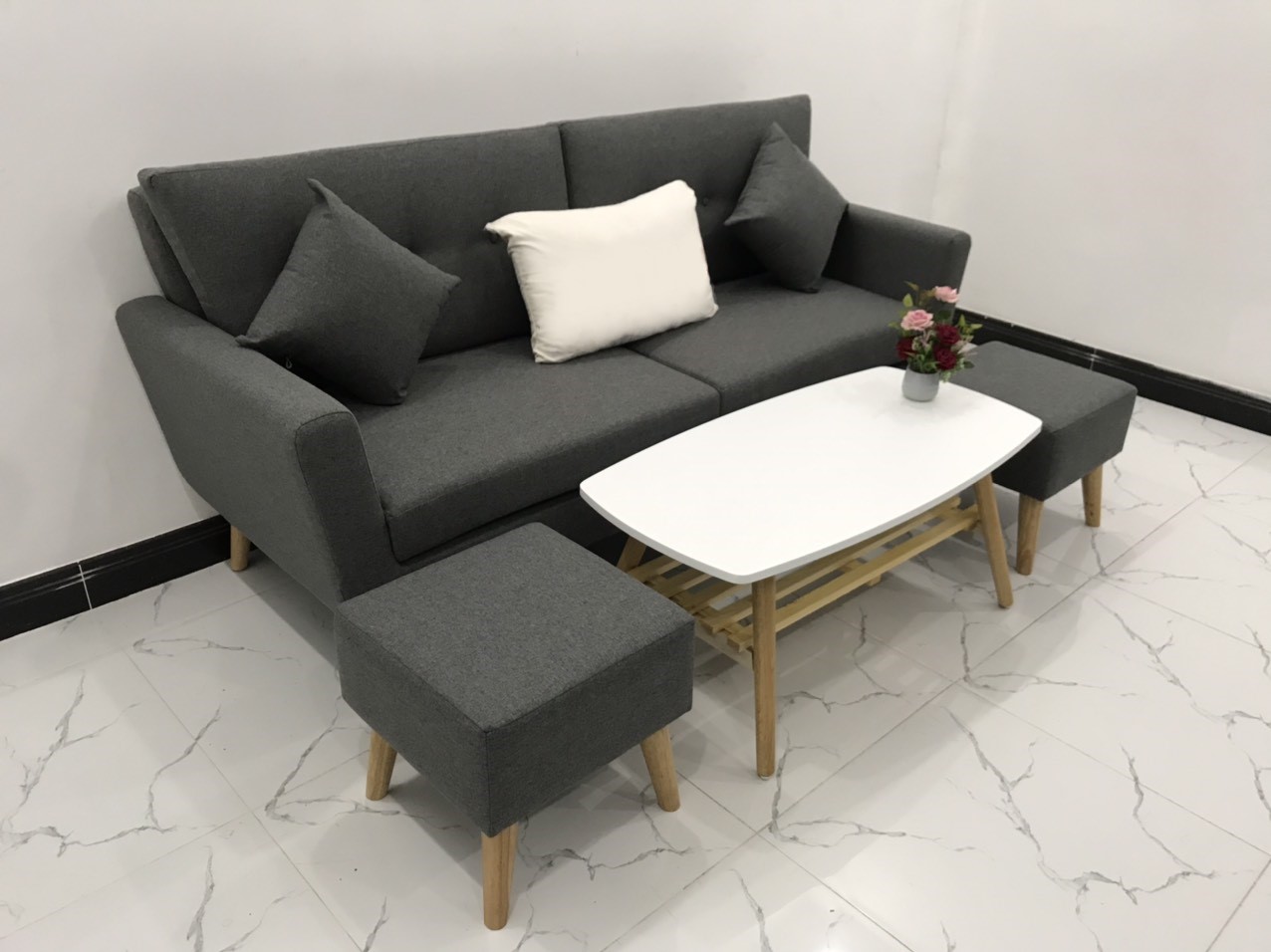 Bộ ghế sofa băng phòng khách sopha linco25 salon