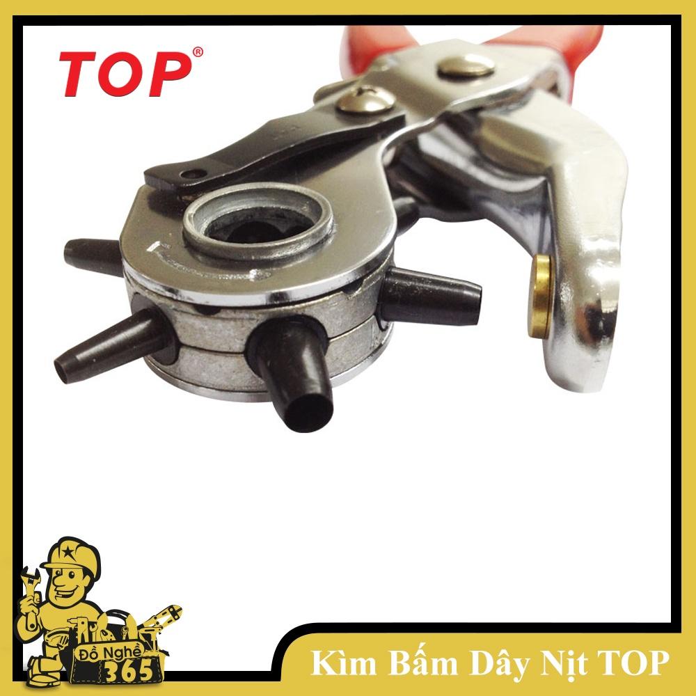 Kìm bấm lỗ dây nịt TOP - TH-212