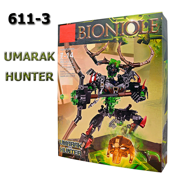 [Có Video] Mô hình đồ chơi Bionicle 611-3 Umarak Hunter (172 chi tiết)