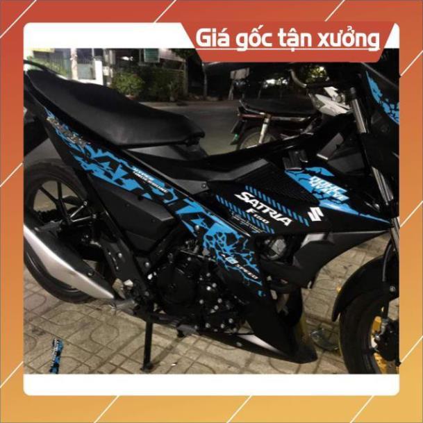 Tem rời Satria Fi tem 3 lớp ko bay màu bong tróc