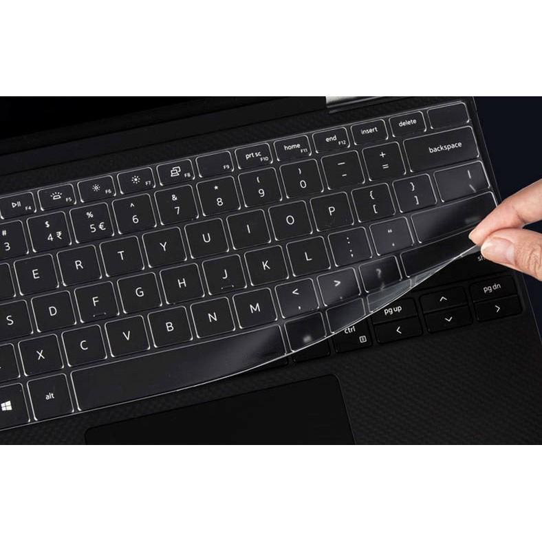 Miếng Phủ Bảo Vệ Bàn Phím dành cho Dell XPS 13 7390 7391 2-in-1 13.3 13.4 inch,... Nhựa TPU Cao Cấp