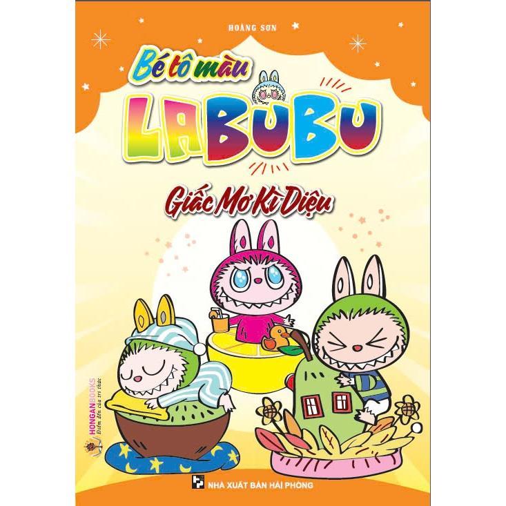 Sách - Bé Tô Màu Labubu - Combo 4 Quyển - Hồng Ân