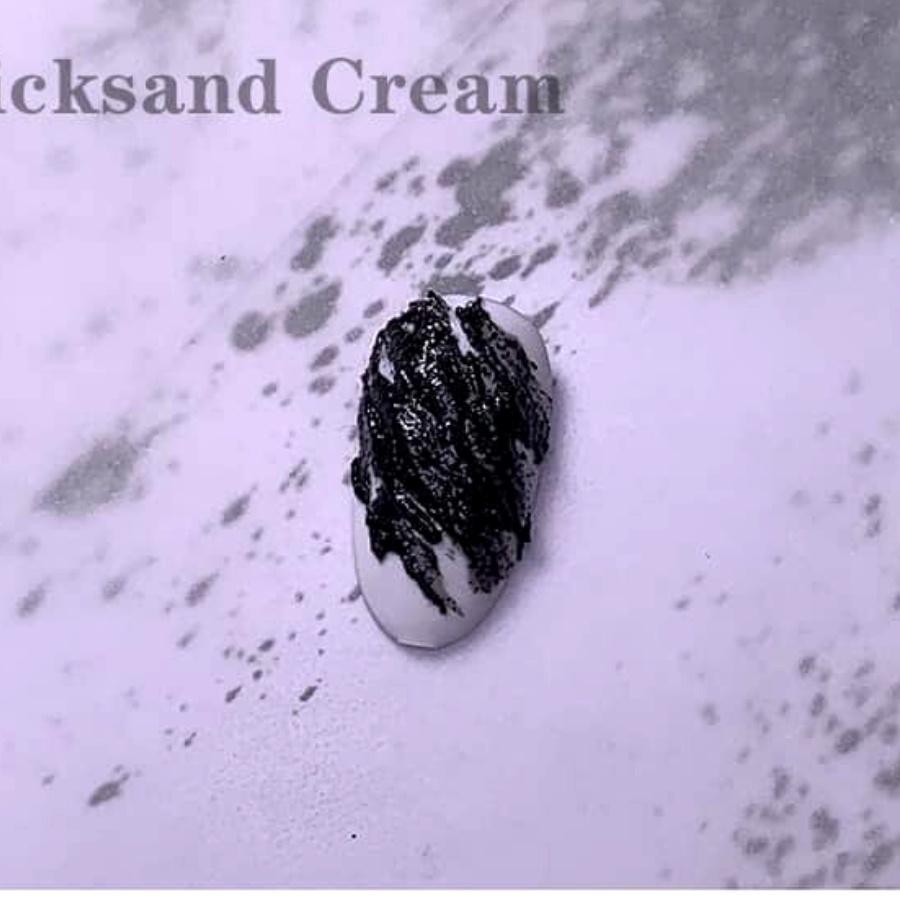 Gel xi măng trang trí móng hai màu đen trắng