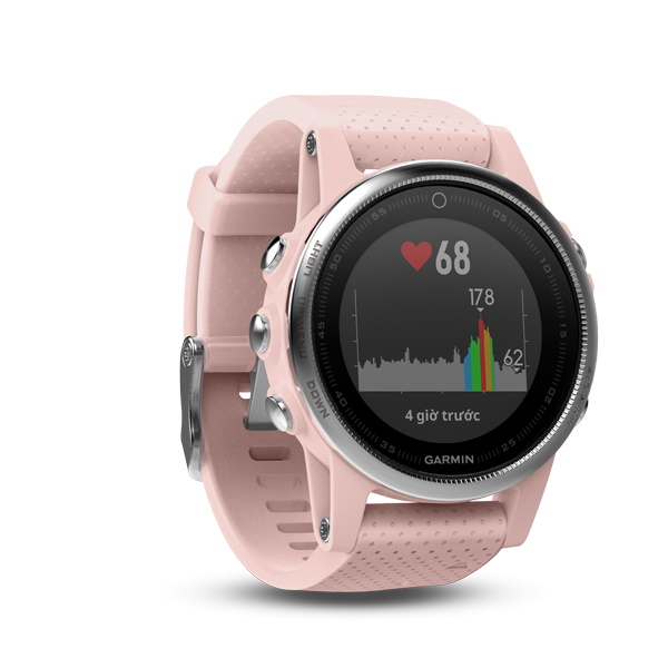 Đồng Hồ Thông Minh Theo Dõi Vận Động Theo Dõi Sức Khỏe Garmin Fenix 5S (42mm) - Hàng Chính Hãng