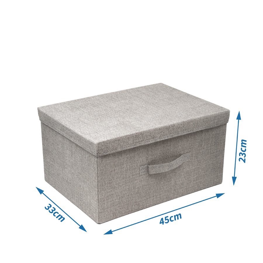 Combo 2 hộp đựng quần áo Việt Nam cỡ lớn 45x33xCao23cm (Storage Box)