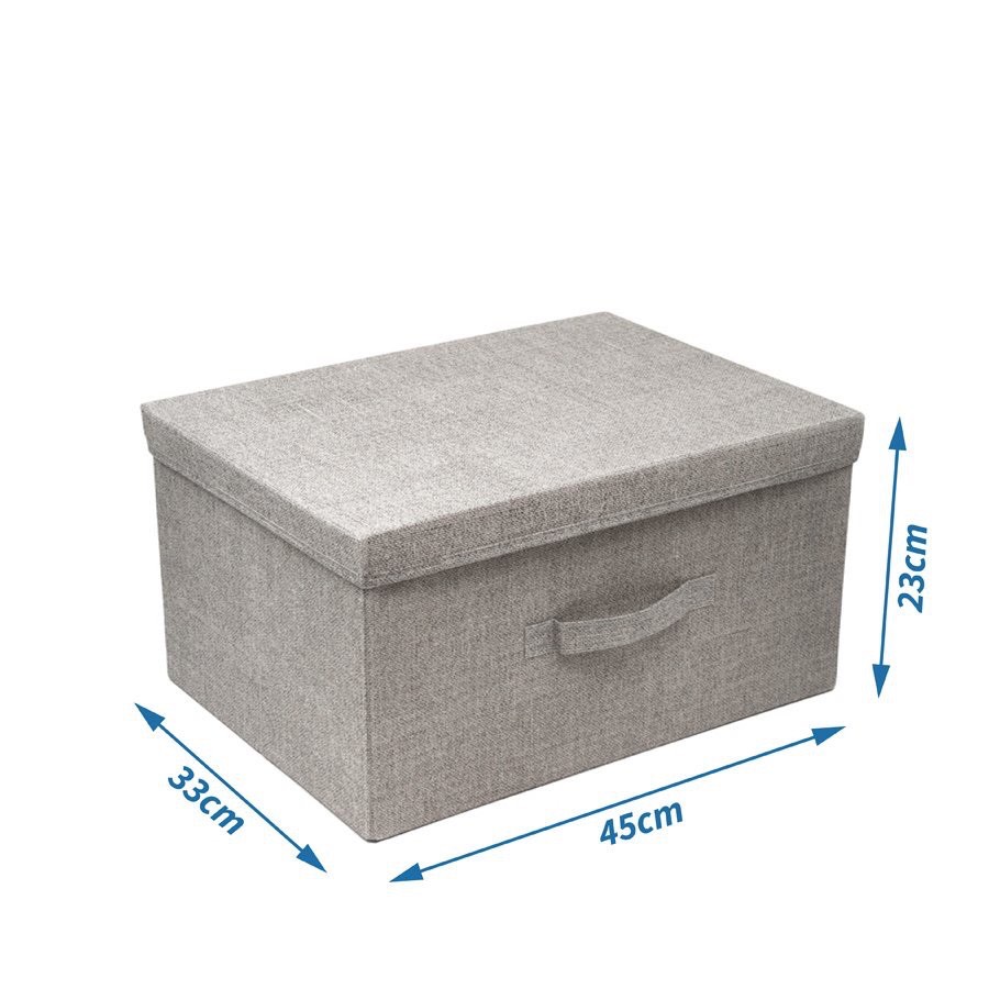 Combo 2 hộp đựng quần áo Việt Nam cỡ lớn 45x33xCao23cm