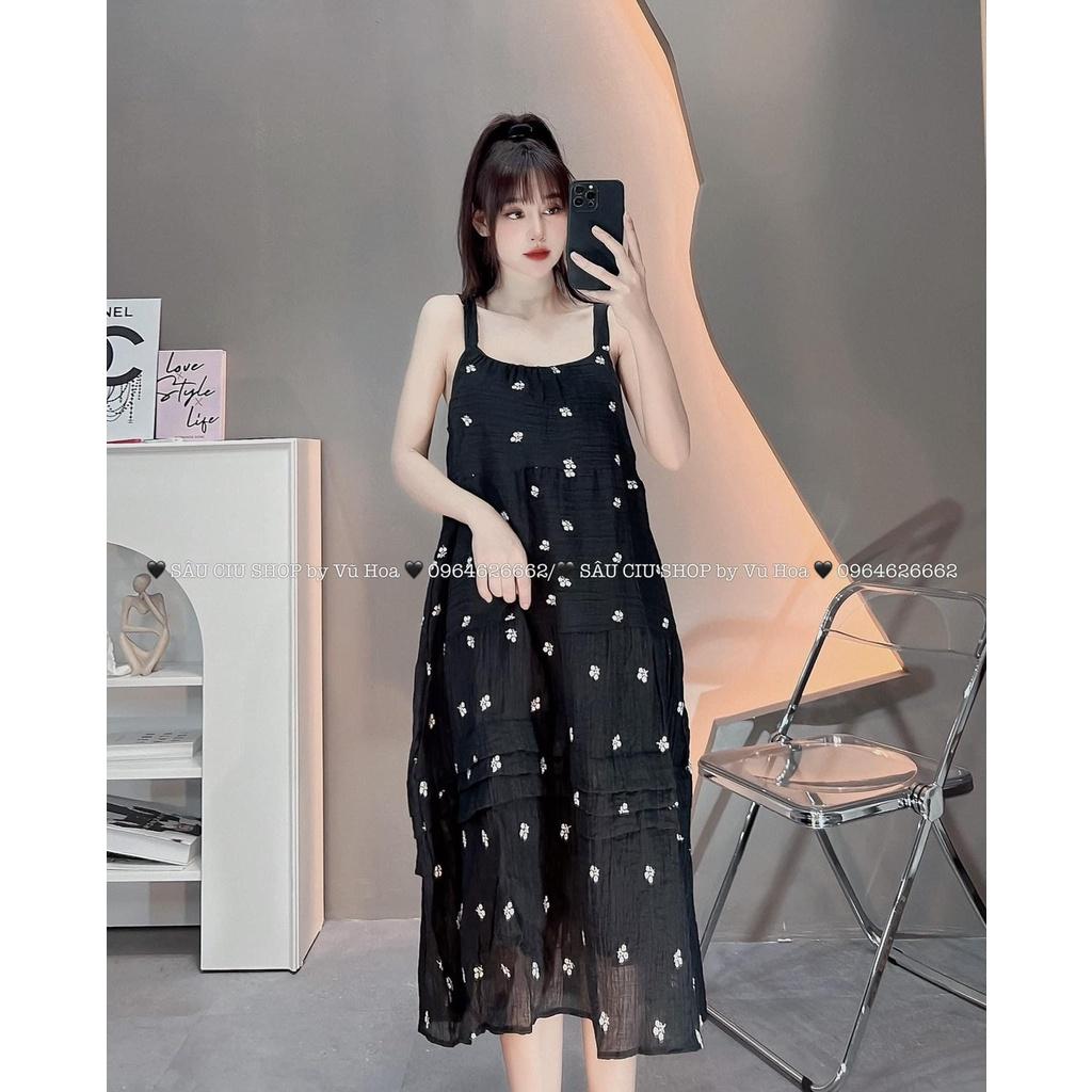 VÁY ĐI CHƠI, VÁY SUÔNG TƠ 2S DÁNG DÀI 2 LỚP CỰC HOT HIT