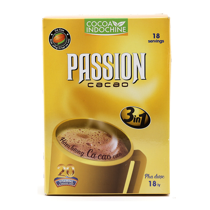 Bột cacao sữa hoà tan Passion 3 in 1 (285g)