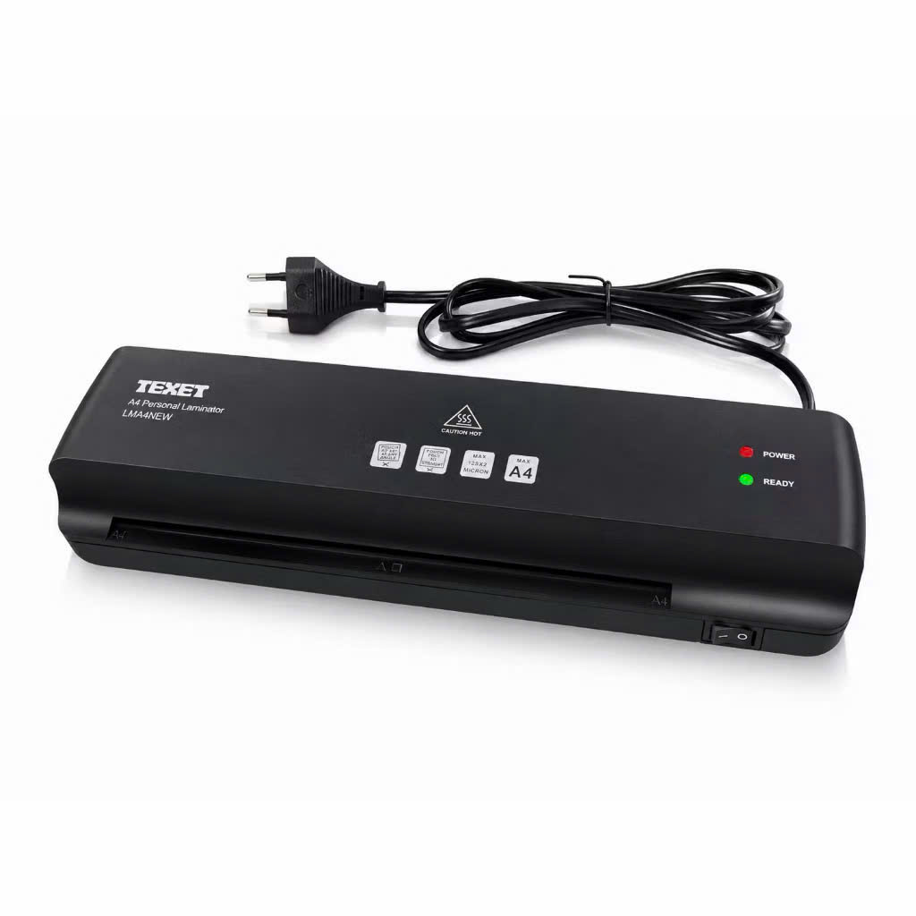 Máy ép nhựa khổ A4 Texet LMA4NEW model 2026 (Bảo hành 12 tháng)