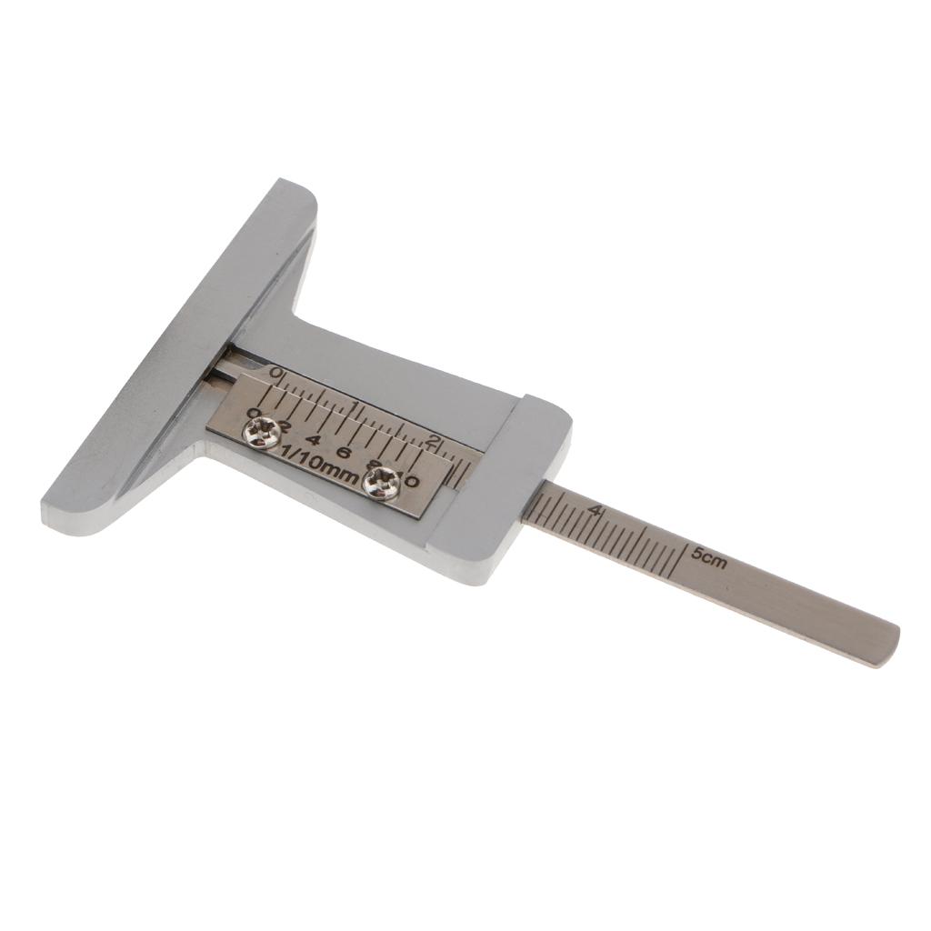 Mini Cấp Mở Loại 0-30MM Lốp Xe Thước Hố Thước Đo Độ Sâu Bút Thử Điện