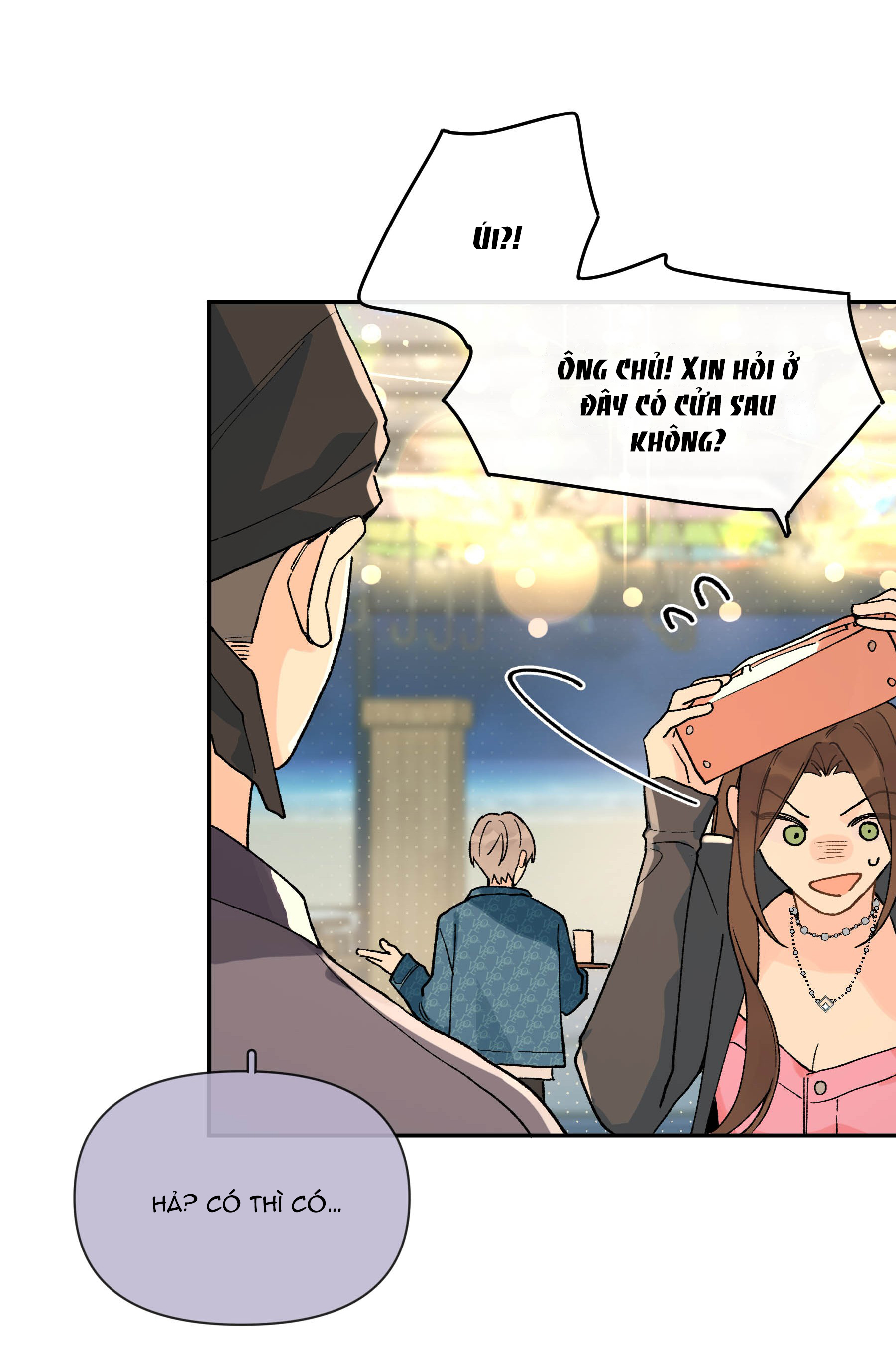 hôm nay anh đã chịu lộ tẩy chưa? chapter 8.2 6