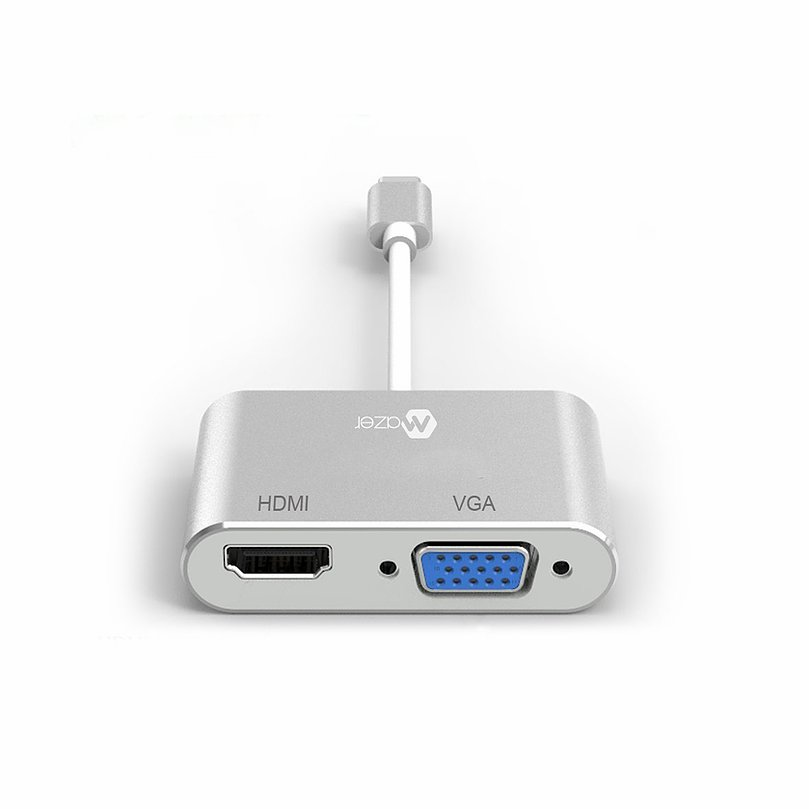 Cổng Chuyển Đổi Mazer USB-C Multimedia Pro Hub 4-in-1 - Hàng Chính Hãng
