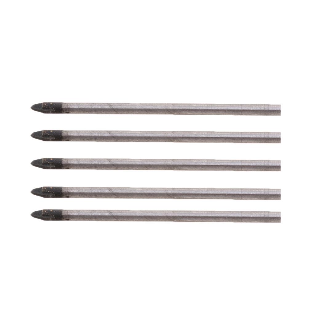 10 Pieces 3 &amp; 4mm Spear Head Ceramic,Porcelain,Marble,Drill Bit Glass Tile