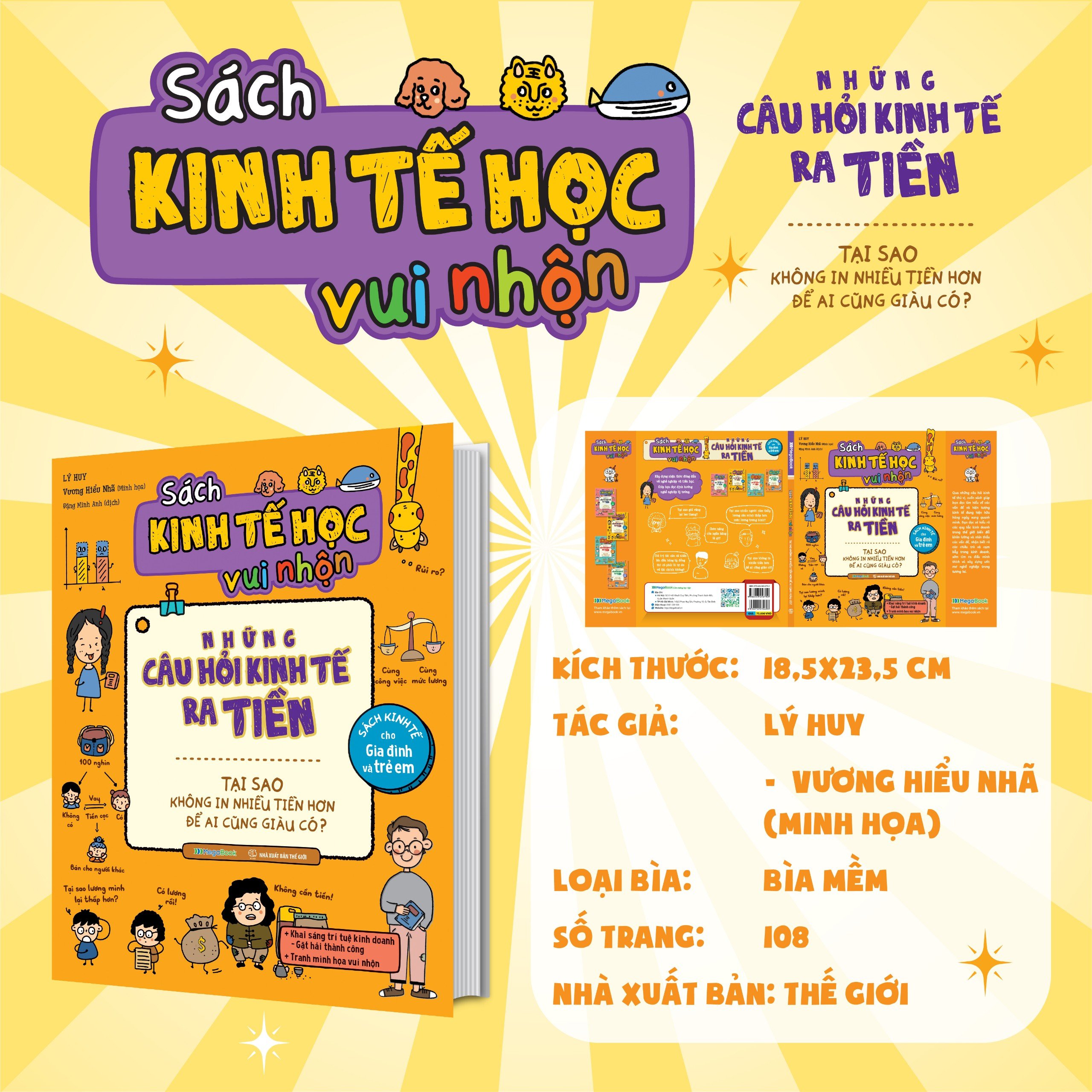 Sách Kinh Tế Học Vui Nhộn - Những Câu Hỏi Kinh Tế Ra Tiền - ảnh 3