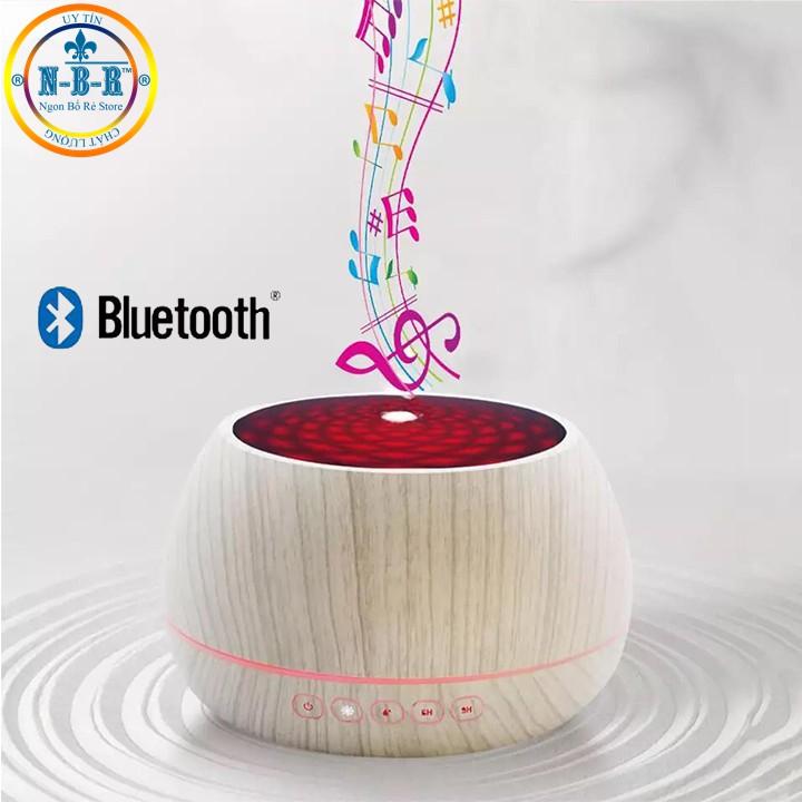 Máy Xông Tinh Dầu Phun Sương Siêu Âm Trụ Cao Cấp 1000ml Tích Hợp Loa Bluetooth