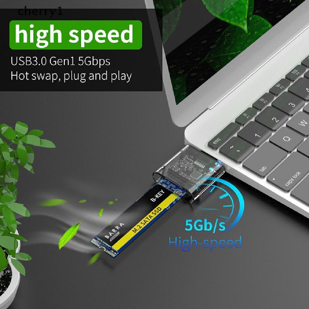 Hộp Đựng Ổ Cứng SSD M.2 Sang USB 3.0 Gen 1 5Gbps SSD SATA M.2 M2