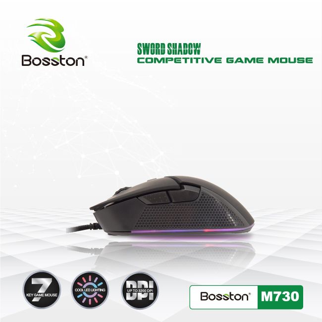 Chuột gaming M730 USB2.0 HN của Bosston - HÀNG CHÍNH HÃNG