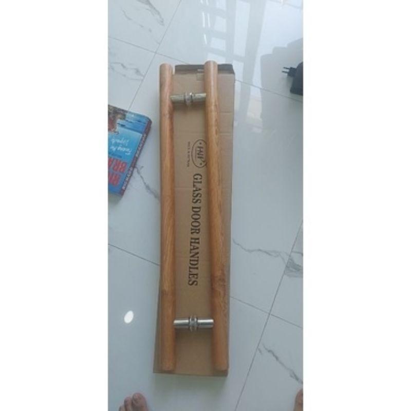 Tay nắm gỗ cửa nhôm