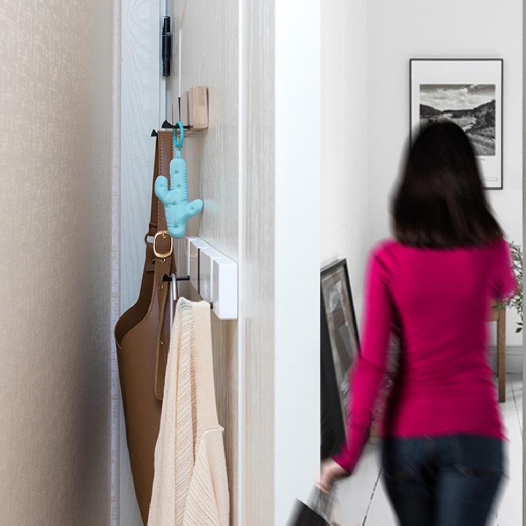 Móc Gắn Tường Phòng Tắm Treo Đồ Đa Năng & Có Thể Gấp Gọn