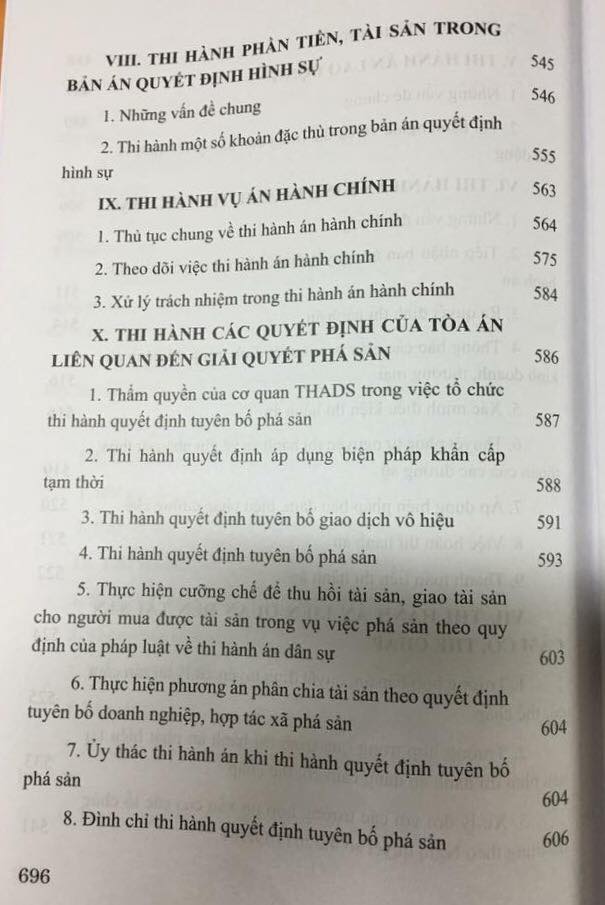 Cẩm nang thi hành án dân sự