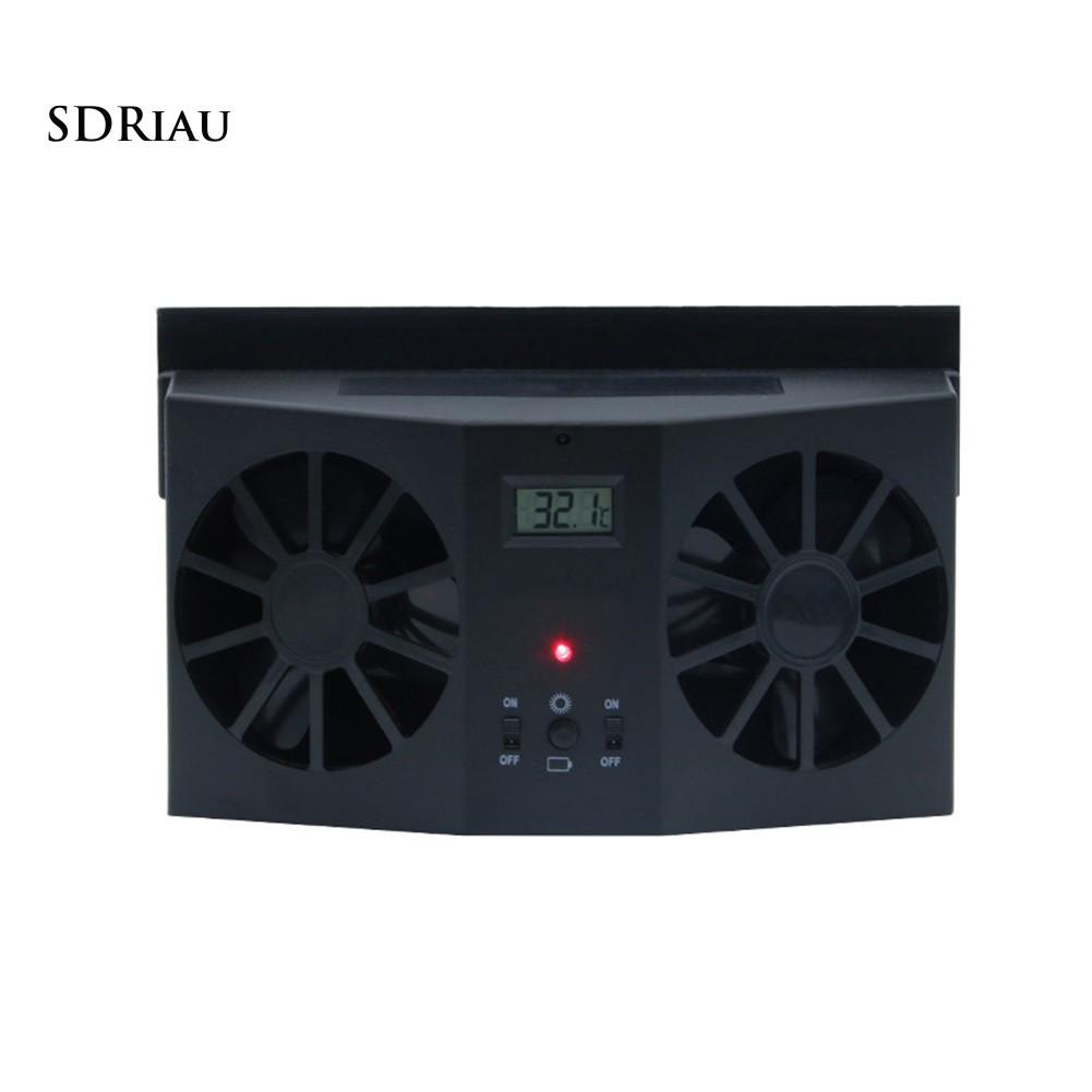 Quạt Thông Gió Năng Lượng Mặt Trời Cho Xe Hơi