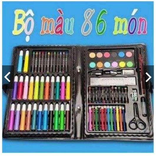 Bộ mầu 86 món giúp bé sáng tạo