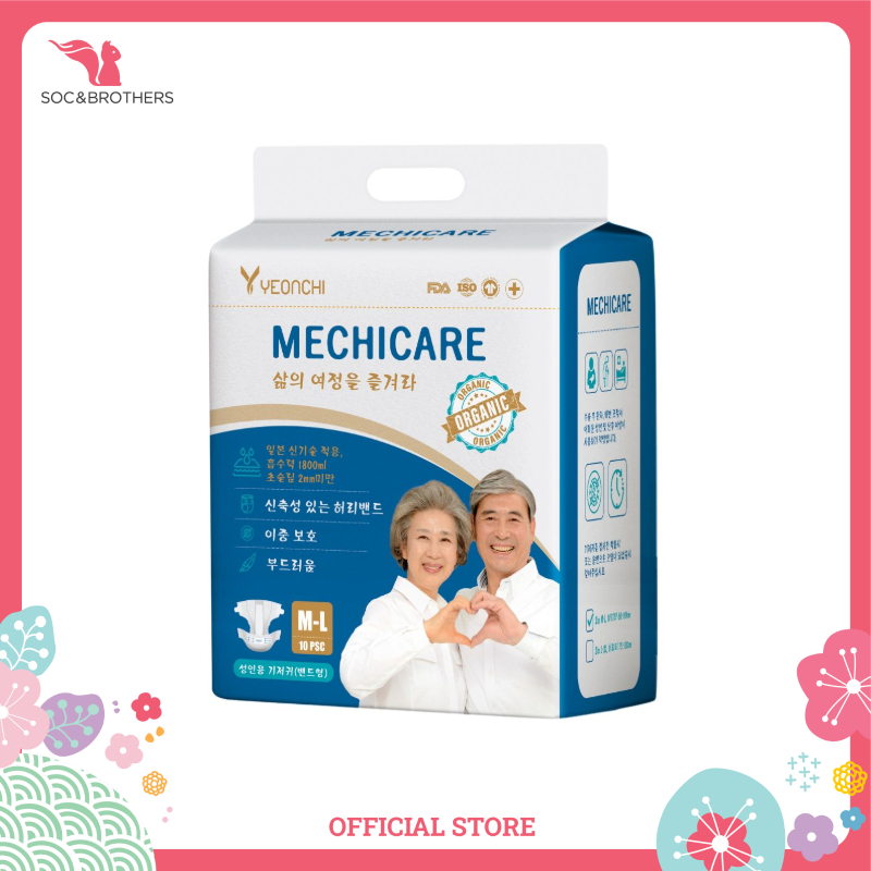 Bỉm dán người già Mechicare 10 miếng