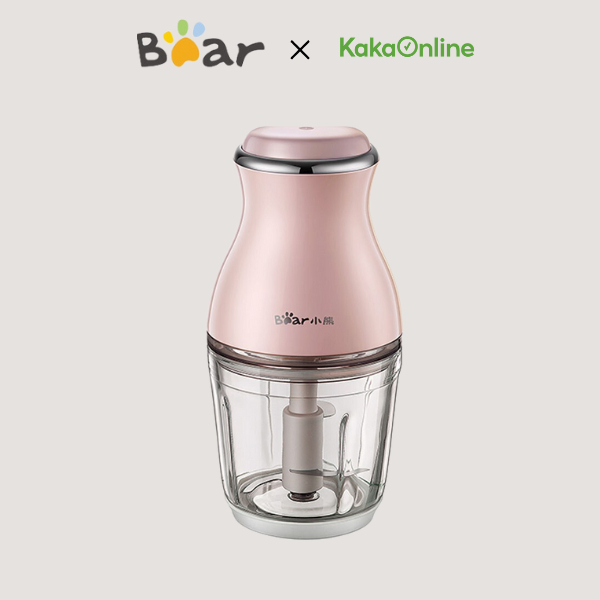 Máy xay thực phẩm đa năng Bear QSJ-B02U2 600ml - Bảo hành 18 tháng - Hàng chính hãng